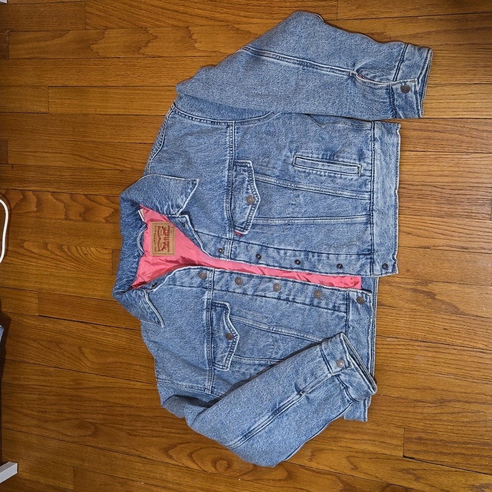 levi's PADDED TRUCKER JACKET